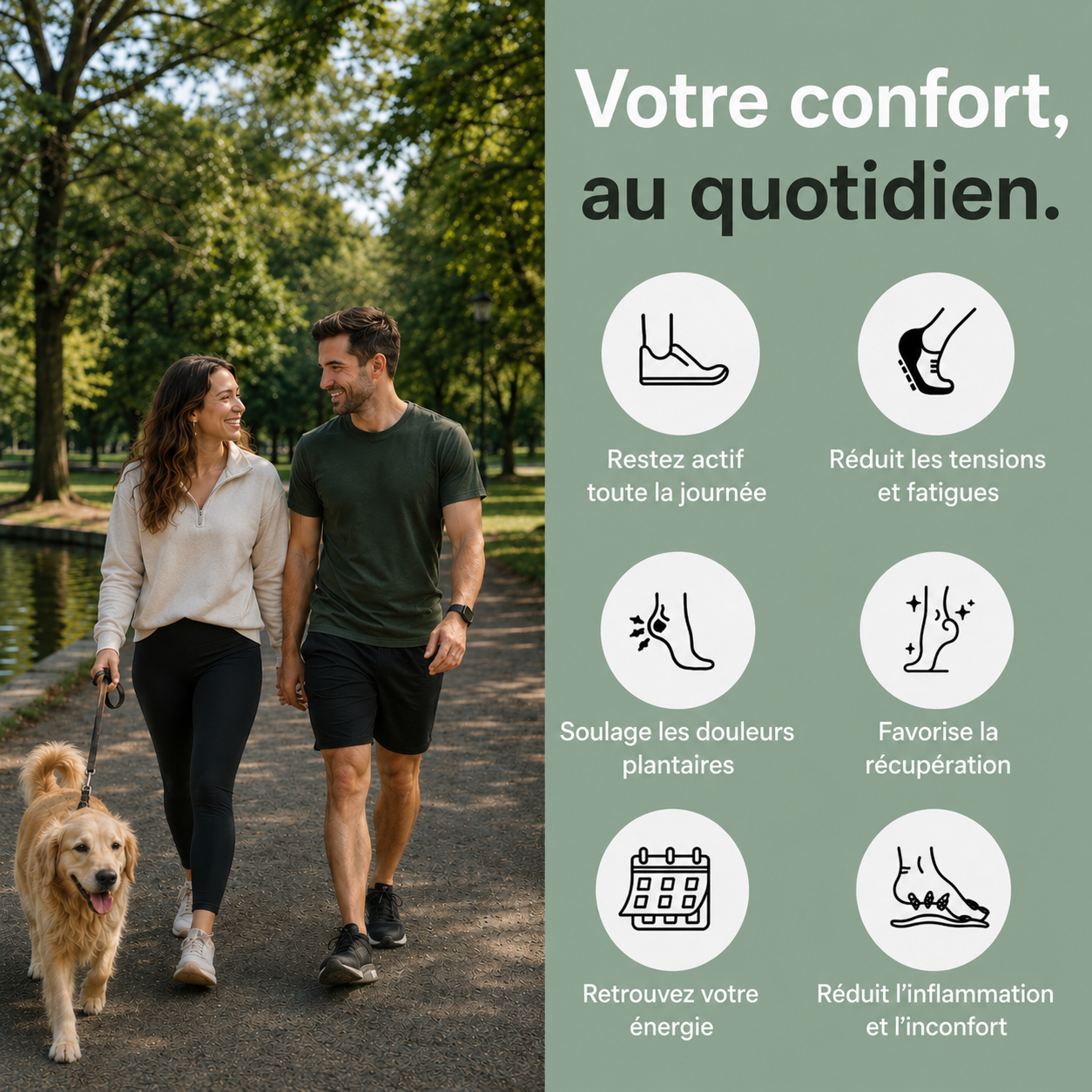 semelles de massage